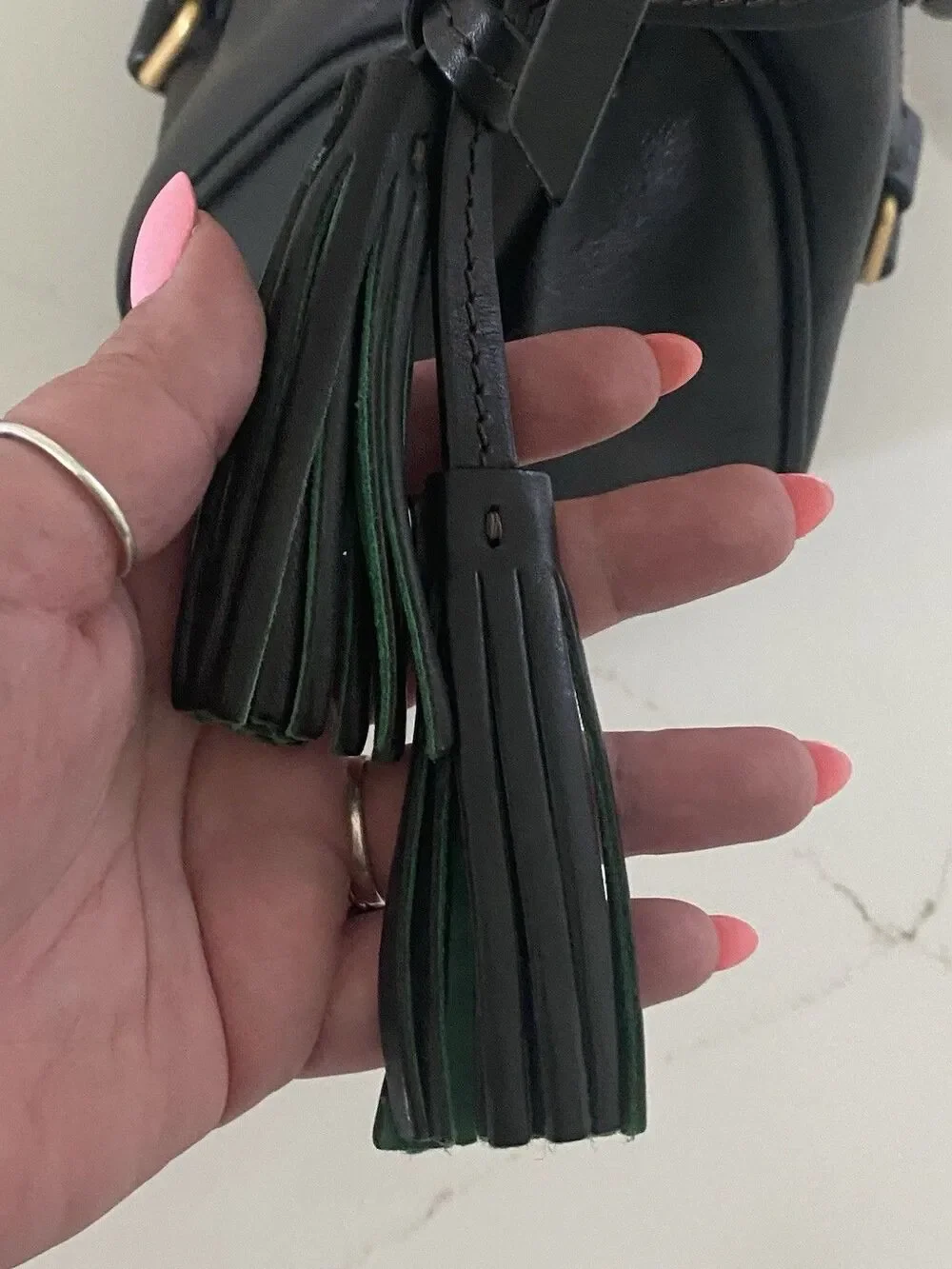 NWOT Dooney & Bourke Black Mini Florentine Satchel